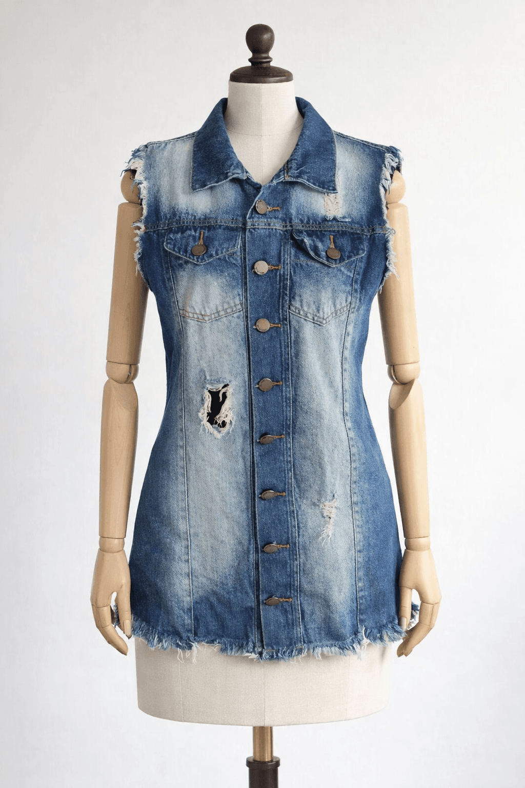 Colete Jeans Max